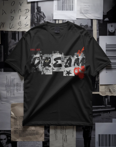DREAM ON Tee Oversized T-Shirt