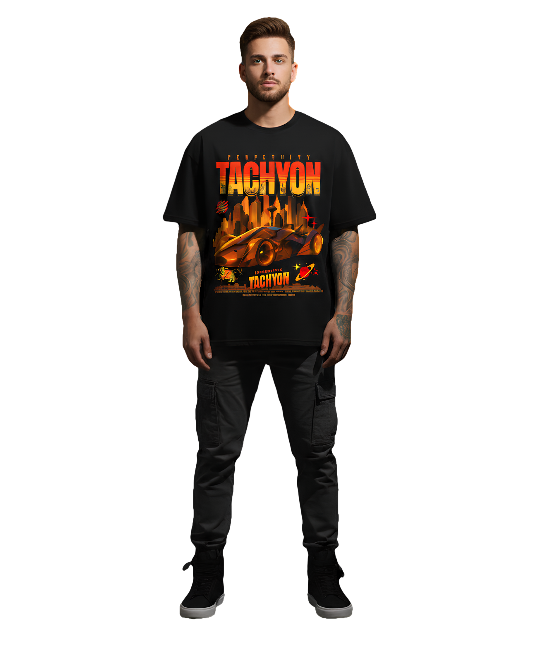 PERPETUITY TACHYON Tee Oversized Classic T-Shirt