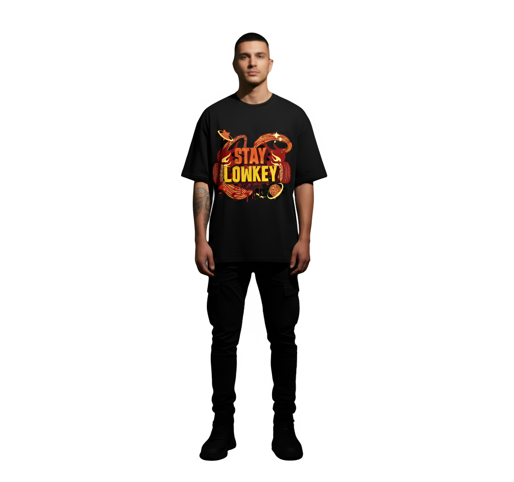 STAY LOWKEY Oversized T-Shirt