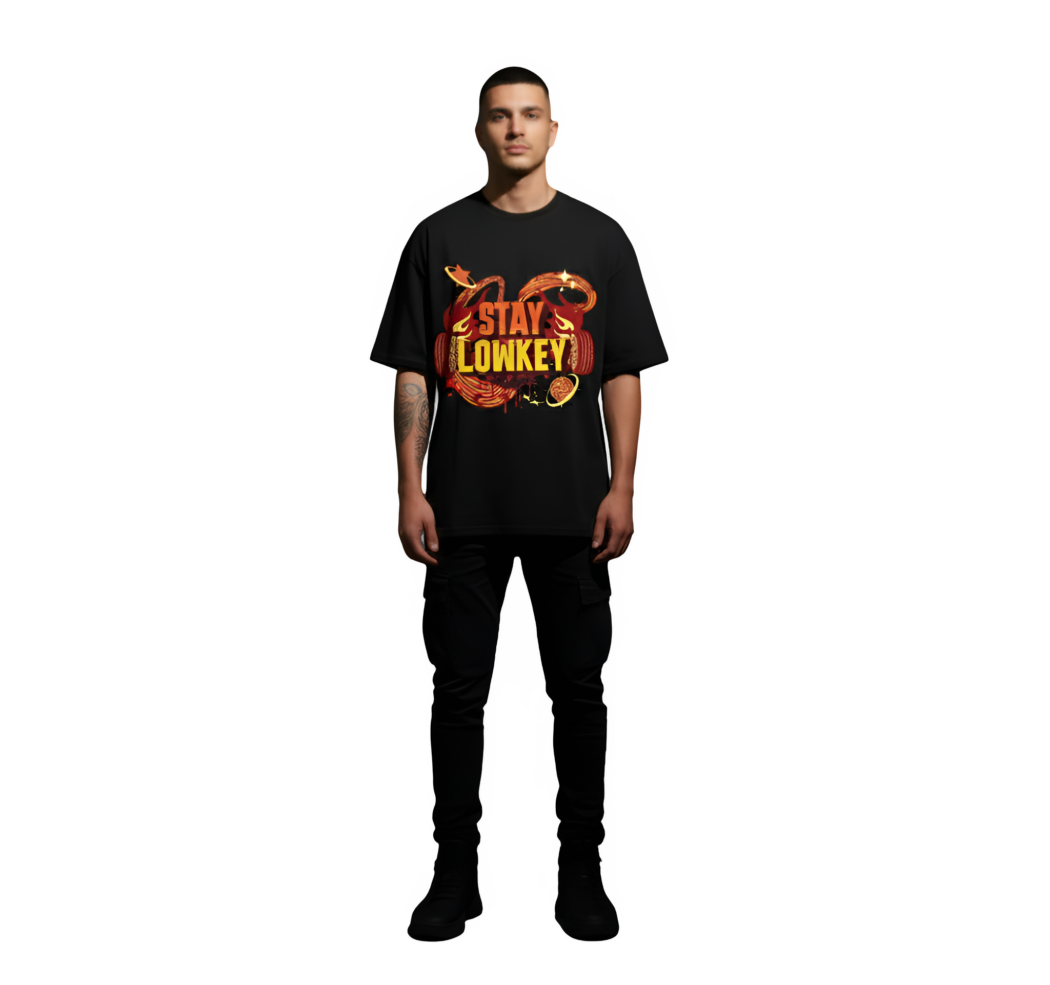 STAY LOWKEY Oversized T-Shirt