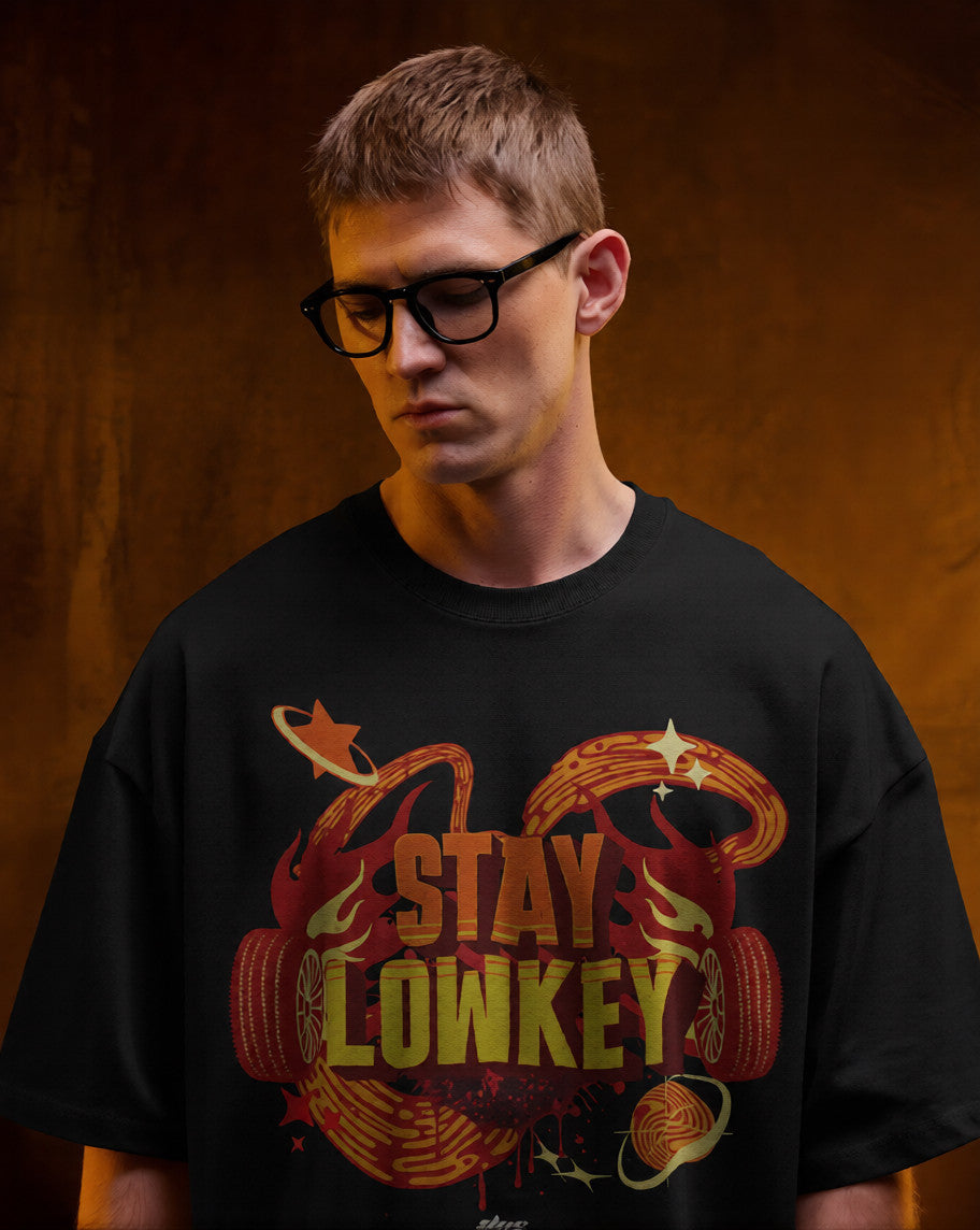 STAY LOWKEY Oversized T-Shirt